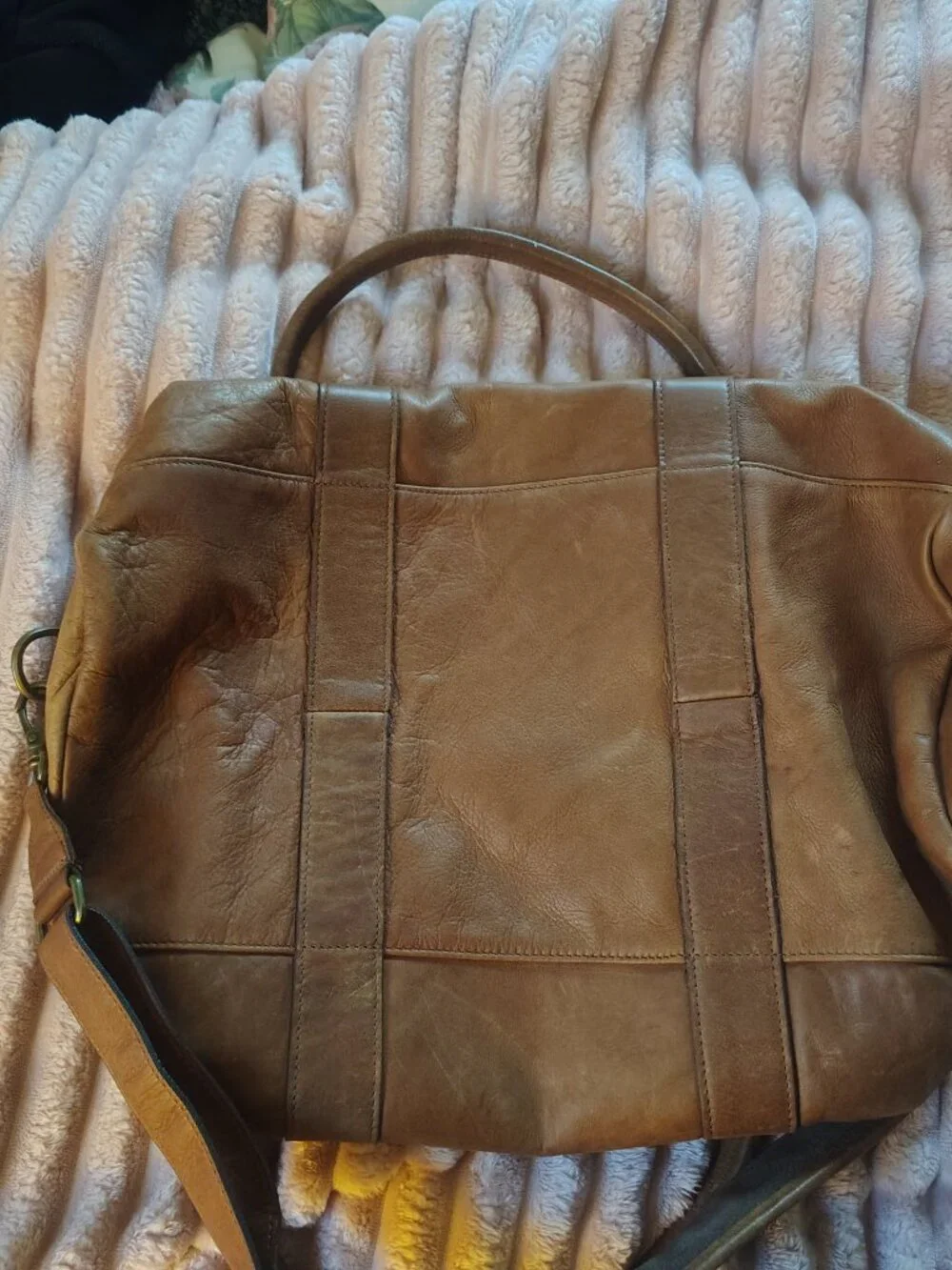 Moore and Giles men's duffel bag